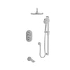 Baril Complete thermostatic pressure-balanced shower kit