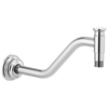 Invari 11" Angled Shower Arm And Flange - Polished Chrome