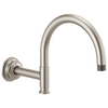Invari 12 1/8" Arc Shower Arm And Flange - Brilliance® Luxe Nickel®