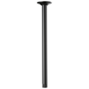 Essential Shower Series 14" Ceiling Mount Shower Arm And Round Flange - Matte Black