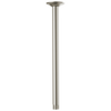 Essential Shower Series 14" Ceiling Mount Shower Arm And Round Flange - Brilliance® Luxe Nickel®