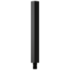 Essential Shower Series Linear Square Shower Column Extension - Matte Black
