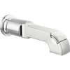Tetra Diverter Tub Spout - Porcelain Chrome