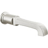 Tetra Non-diverter Tub Spout - Stainless Steel