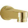 6-1/8-Inch Pull-Down Diverter Tub Spout, Polished Brass - Polished Brass