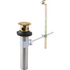 D-metal Pop Up-l/ Lift Rod - Champagne Bronze