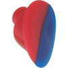 Hot/Cold Indicator Button Covers, Red & Blue Set - Chrome