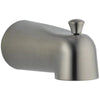 Delta Pull-up Tub Spout - Stainless Steel