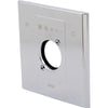 Arzo Shower Escutcheon, 14 Series, Chrome - Chrome