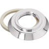 Lahara Delta Lahara: Handle Base And Gasket - Chrome