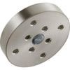 Universal Showering H2OKINETIC Shower Head 1.5 GPM - Stainless Steel