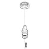 Dennison Delta: Bonnet And Cartridge Assembly - Chrome