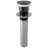 Brizo Push Button Pop-Up Without Overflow - Matte Black