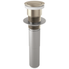 Brizo Push Button Pop-Up Without Overflow - Brilliance® Brushed Nickel