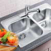 Blanco Essential 2 (1 Hole) Stainless Steel Kitchen Sink
