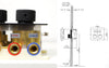 Diamond Push-Button Three Way Thermostatic Shower System - Kit 5