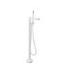 Baril Trim only for floor-mounted tub filler with hand shower