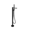 Baril Trim only for floor-mounted tub filler with hand shower