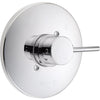 Modern Cylindrical Valve Only Trim - Chrome
