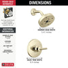 Delta 14 Series MC Shower Trim