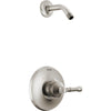 Broderick 14 Series Shower Trim - Less Head - Lumicoat Stainless