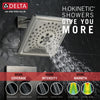 Delta 14 Series H2Okinetic Tub Shower
