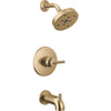 Delta Trinsic 14 Series H2Okinetic Tub and Shower Trim – Trim Only
