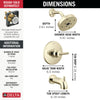 Delta 14 Series MC Tub/Shower Trim