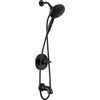 Nicoli Monitor 14 Series Tub And Shower With Suredock Hand Shower - Matte Black