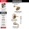 Delta 14 Series Tub Shower