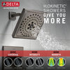 Delta 17 Series H2Okinetic Tub Shower