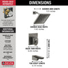 Delta 17 Series H2Okinetic Tub Shower