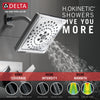 Delta 17 Series H2Okinetic Tub Shower