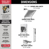Delta 17 Series H2Okinetic Tub Shower