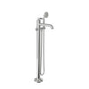Baril Trim only for floor-mounted tub filler with hand shower Collection: BEAUMONT B20