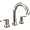 Delta 3-hole Roman Tub Trim Deck-Mount Tub Filler