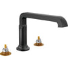 Tetra Roman Tub Trim - Lumicoat Polished Nickel