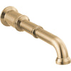 Broderick Two Handle Wall Mount Bathroom Faucet Tr - Lumicoat Champagne Bronze