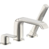 Delta Single Handle Roman Tub Faucet with Hand