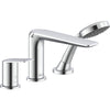 Portage Roman Tub Trim With Hand Shower - Chrome