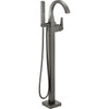 Trillian Floor Mount Tub Filler Trim - Chrome