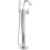Trillian Floor Mount Tub Filler Trim - Chrome