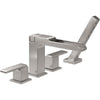 Delta Channel Roman Tub With Hand Shower