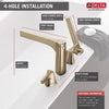 Delta 4-hole Roman Tub with Handshower