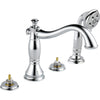 Cassidy Roman Tub W/ Hand Shower Trim - Chrome