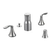 Moen Eva Chrome Two-Handle Bidet Faucet
