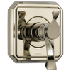 Virage Brizo Virage: TempAssure Thermostatic Valve Only Trim - Brilliance® Polished Nickel