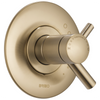 Odin TempAssure Thermostatic Valve Only Trim - Brilliance® Luxe Gold®