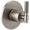 Brizo Litze 3-Function Diverter Trim - Less Handle - Complete Kit - Brilliance® Luxe Nickel®