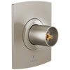 Brizo Pressure Balance Valve Only Trim - Less Handle - Brilliance® Luxe Nickel®